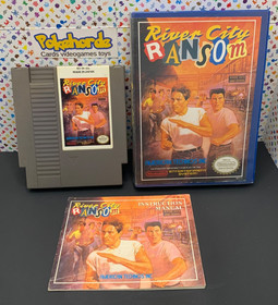 River City Ransom NES CIB with rental case