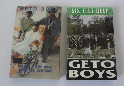 Geto Boys Mind Playing Tricks on Me Cassette Tape Single 1991 Six Feet Deep Lot Foto 1 de 2