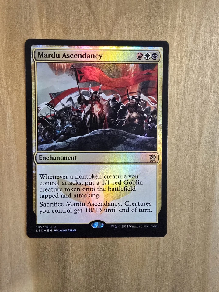 Mardu Ascendancy - #185/269 (NM) Khans of Tarkir KTK Magic MTG - Foil - Image 1 of 2