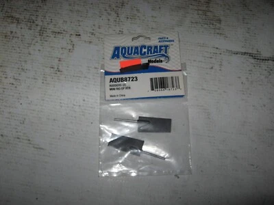 RC Aquacraft Mini Rio Rudders Black (2) AQUB8723 - Image 1 of 2
