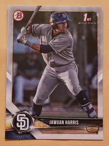 2018 Bowman Draft #BD85 Jawuan Harris