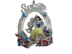 Snow White And 7 dwarfs With Ornament - Picture 1 of 4