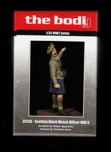 tb35130/ THE BODI – Figurenbausatz - Scottish Black Watch Officer – Resin – 1:35 - Bild 1 von 1