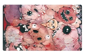 Alfombra de juego Peach Momoko 24"x14" para 2 jugadores BINDING OF ISAAC FOUR SOULS nueva - Imagen 1 de 3