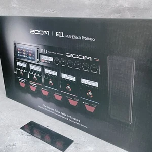 ZOOM G11 Multi-Effects Processor for Guitarists Guitar Effecter Pedal Japan - Picture 1 of 21
