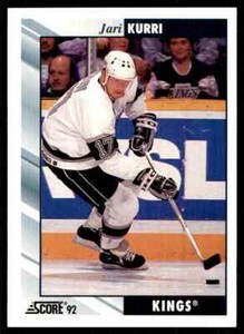 1992-93 Score Jari Kurri #398