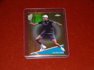 2021 Topps Chrome Tennis Clay Court Refractors Rajeev Ram - Picture 1 of 1