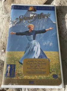 The Sound of Music VHS Family Feature Clamshell Julie Andrews Factor Sealed 17 - Picture 1 of 8