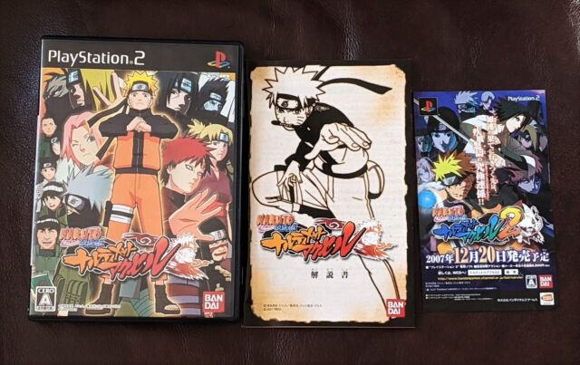 Naruto Ultimate Ninja 5 3D Version PS2 ISO (PAL) (MG-MF) - GamesGX