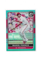 2016 Donruss Optic Maikel Franco Aqua /299