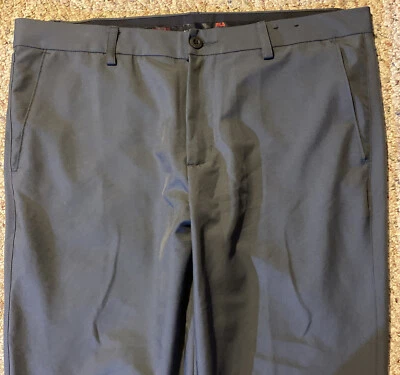 FILA Sport Golf Mens 38x34 Gray Golf Pants Flat front - Image 1 of 4