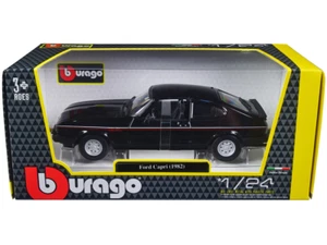 1/24 Bburago 1982 Ford Capri Diecast Model Car Black 21093 - Picture 1 of 2
