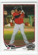 2017 Erie SeaWolves (Double A-Detroit Tigers) Corey Jones