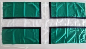 Devon flag MoD approved sewn stitched bunting marine Devonian Devonshire Petroc - Picture 1 of 4