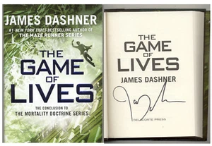 The Mortality Doctrine: The Game of Lives by James Dashner Signed Copy - Picture 1 of 4