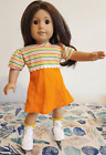 " Skater Girl" American Girl Doll (Truly Me #69)Cute Skater Dress/ Iceskates
