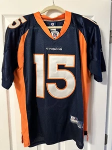 NFL Denver Broncos Tim Tebow Reebok Trikot Größe 50 XL blau mit Nähten - Bild 1 von 3
