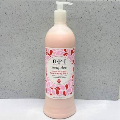 OPI avojuice - Peonía y amapola - Loción para manos/cuerpo - 32 fl oz. / 960 ml Foto 1 de 2