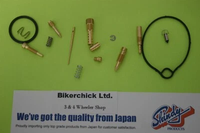 KAWASAKI 2007-2023 KSF50 KFX Carburetor Carb Rebuild Repair Kit Made in JAPAN - Image 1 of 2