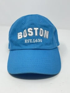 Boston Est. 1630 Damen rosa bestickt Strapback Baseball Cap Mütze - Bild 1 von 9