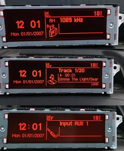 Peugeot RCZ Clock Multi-function Display Screen RD4 6 Month WARRANTY 2009-2014 - Picture 1 of 12