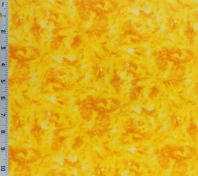 Canary Yellow Blender Tonal 100% Cotton Quilting Fabric Choice Gallery - Image 1 of 2