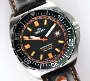 Orologio Delma Professional Shell Star 41601.676.6 cinturino pelle 44mm uomo - Foto 1 di 10