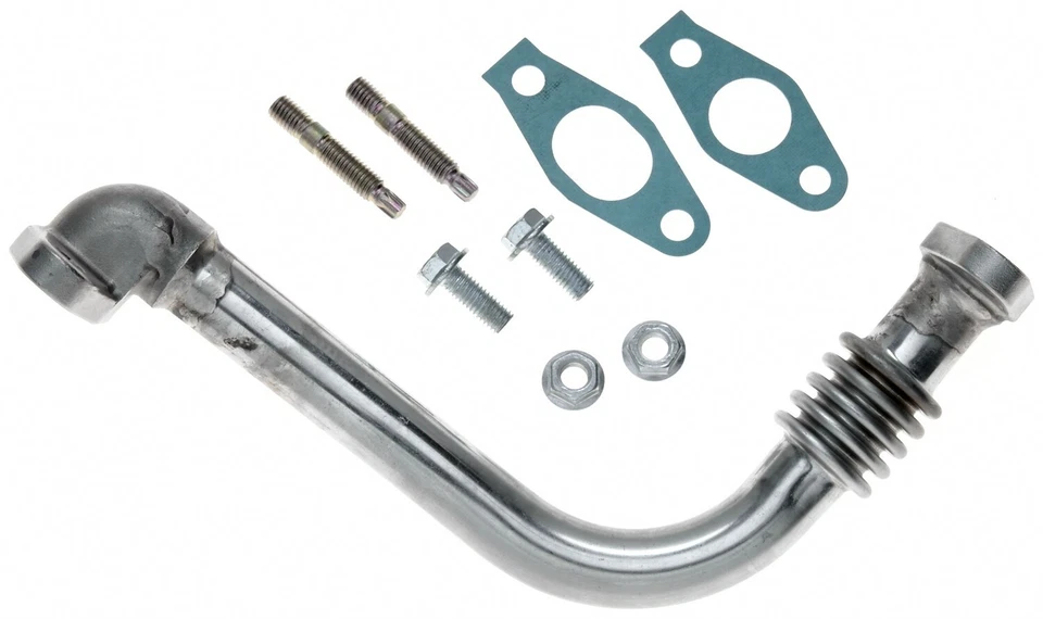 Para GMC Sierra 2500 HD 2001-2004 6,6 L diésel turbocompresor puertas de línea de retorno de aceite Foto 1 de 1