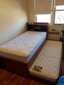 twin trundle bed With Bed Frame - Picture 1 of 2