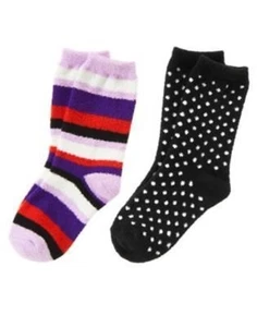 GYMBOREE WINTER PENGUIN STRIPE N DOT EXTRA COZY SOCKS 3 4 5 7 8 9 NWT - Picture 1 of 1