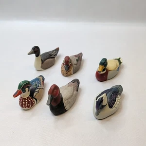 Vintage Avon Collector Duck Serie 6 Miniatur handbemalt Steinzeug 1983/1984 - Bild 1 von 11