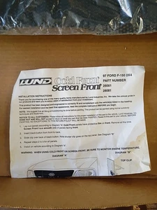 Pantalla frontal fría LUNDCONTIEC de FOND EXPEDITION 1997-Ρ.Ν. 26001Ρ.Ν. 2 - Imagen 1 de 3