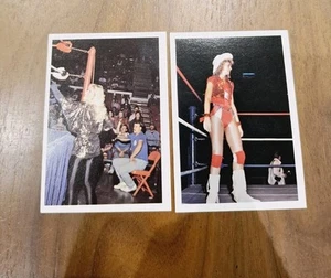 Rare Jamie West & Baby Doll Rookie NWA WCW Cards - WWE WWF Wrestling 1988 - Picture 1 of 5