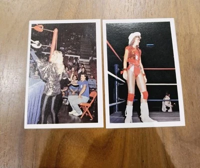 Rare Jamie West & Baby Doll Rookie NWA WCW Cards -  WWE WWF Wrestling 1988 - Image 1 of 4