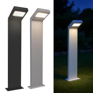 Moderne LED Laterne 10W IP54 Straßenlaterne Wasserdicht Licht 4000K Garten Allee - Bild 1 von 15
