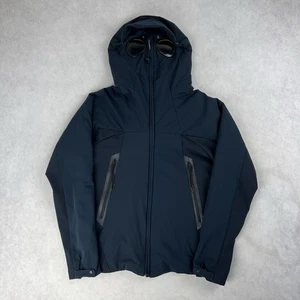CP Company Pro-Tek Goggle Puffer Jacket Small Coat Navy 5161 - Picture 1 of 5