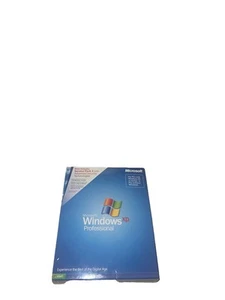 MICROSOFT WINDOWS XP PROFESSIONAL w/SP2- 2002 WIN XP PRO FULL, Holographic Disc - Picture 1 of 2