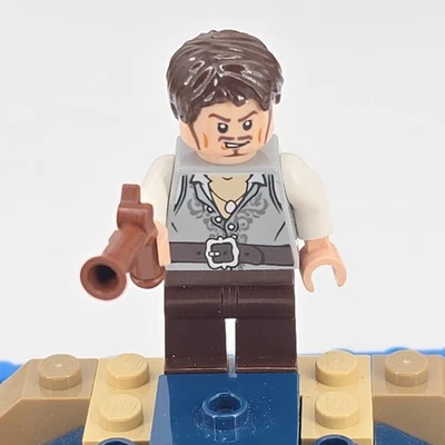 Lego Will Turner Minifigura Piratas del Caribe (poc026) - 4184 4182 3b Foto 1 de 4