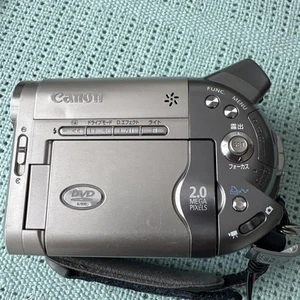 Canon DM-DC20 DVD Camcorder w/ Battery Charger AC Adapter Tested Working - Picture 1 of 8