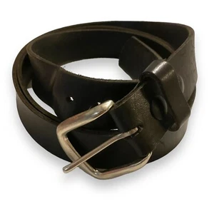 Vintage Kramer’s Big & Tall Belt Leather Black 65” - Picture 1 of 7