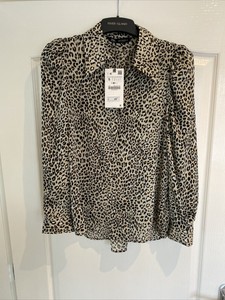 Las mejores ofertas en Tamaño Regular Zara Animal Print Tops para mujer |  eBay
