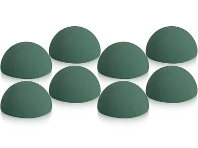 8 Piezas Media Bola Floral Espuma Seca Verde Redonda Espuma Bloque Bolas Secas Flor Grande... Foto 1 de 4