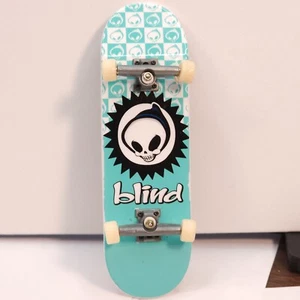 Tech Deck Fingerboard Blind Checkered Reaper Teal 20801AKS MINI MONOPATÍN  - Imagen 1 de 3