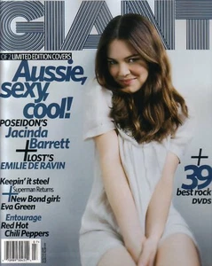 GIANT Magazine June/July 2006 Jacinda Barrett Emilie de Ravin Eva Green  - Picture 1 of 1