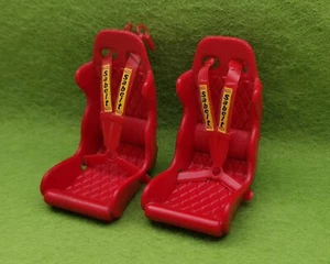 #784 1:18 Sportsitze Schalensitze Sportgurte Tuning Diorama ZUBEHÖR - Bild 1 von 3