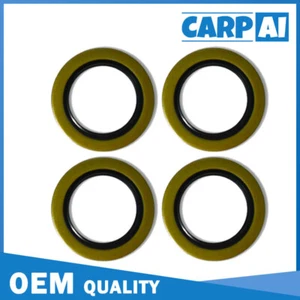 4pcs 2.25 x 3.371 Trailer Hub Grease Seals E-Z Lube For 5200-7000lbs Axle - Picture 1 of 8