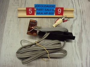 AKAI AP-B20 RCA Plugs Mount & Cartridge Interface Tested Parting Out AKAI AP-B20 - Picture 1 of 4