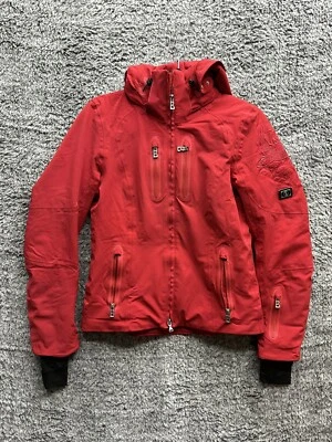 Bogner Cosmopolitans Crane Crimson Red Ski Jacket Size 4 - Image 1 of 4
