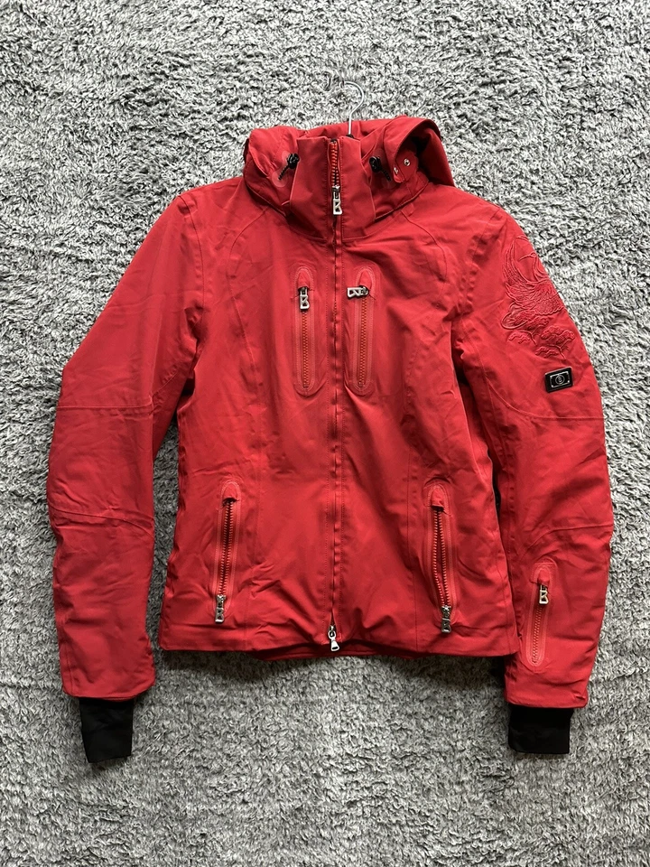 Bogner Cosmopolitans Crane Crimson Red Ski Jacket Size 4 - Image 1 of 4