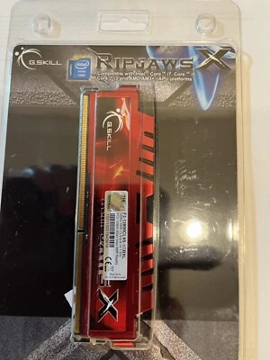 RipjawsX Memory Kit  G.SKILL F3-12800CL9S-4GBXL  PC3-12800 4Gx1 Intel XMP READY - Image 1 of 2